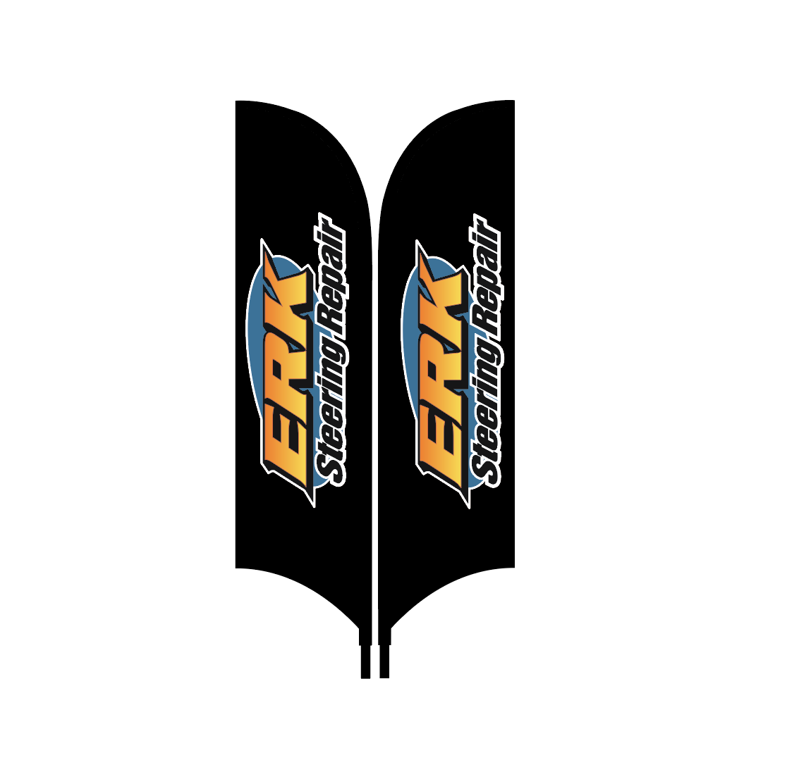 Custom 10' Feather Flags