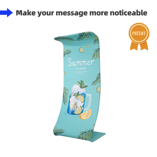 Snake Fabric Display Stands