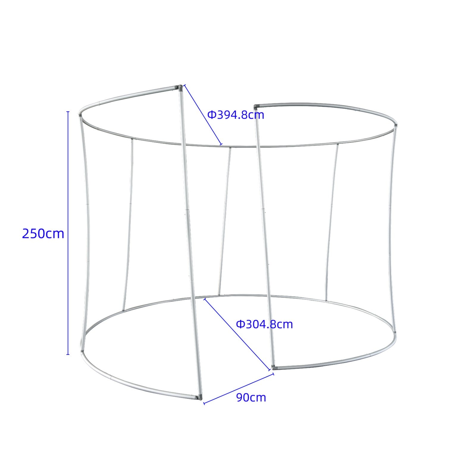 360 Spiral Photo Booth Enclosure