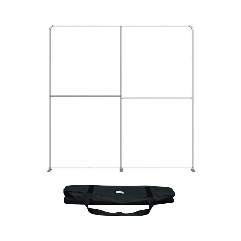 Straight Tension Fabric Display (Round Corners) – Extra Tall