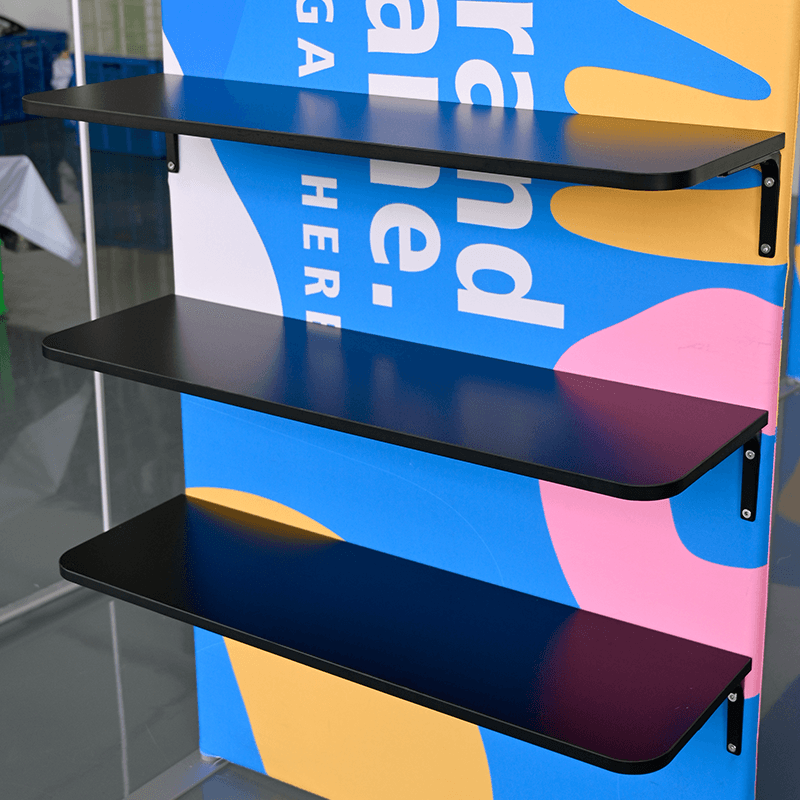 Square Arch Display Shelf &amp; TV Rack