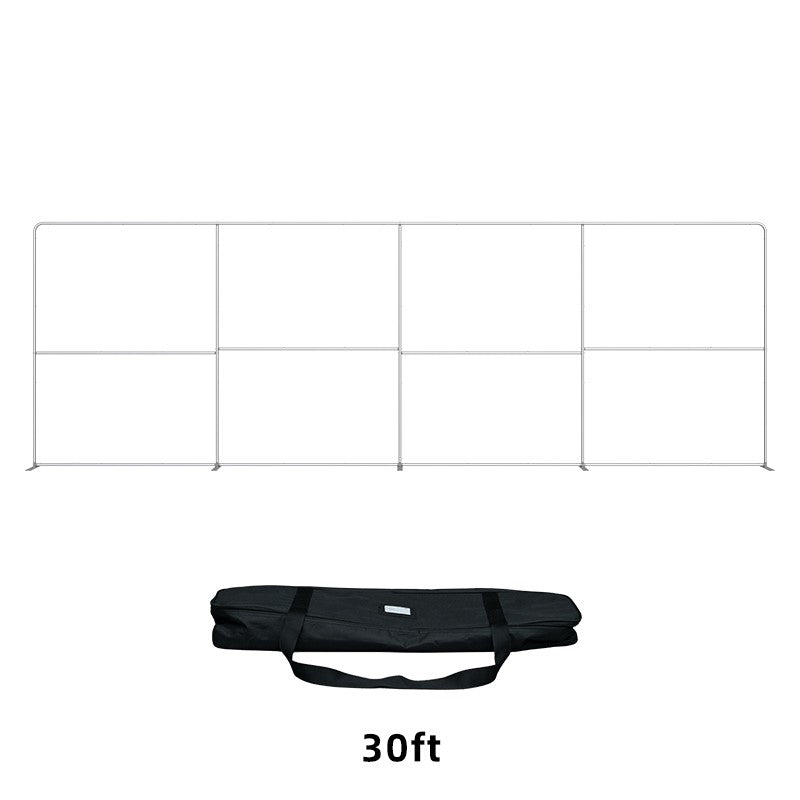 Straight Tension Fabric Display (Round Corners) – Extra Tall