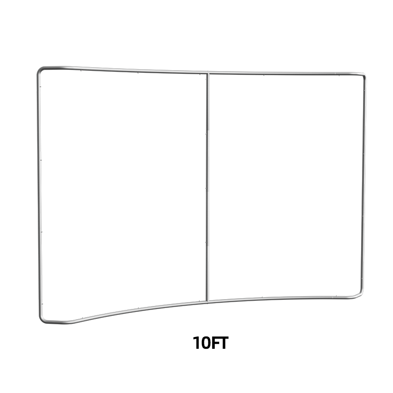 Curved Tension Fabric Display