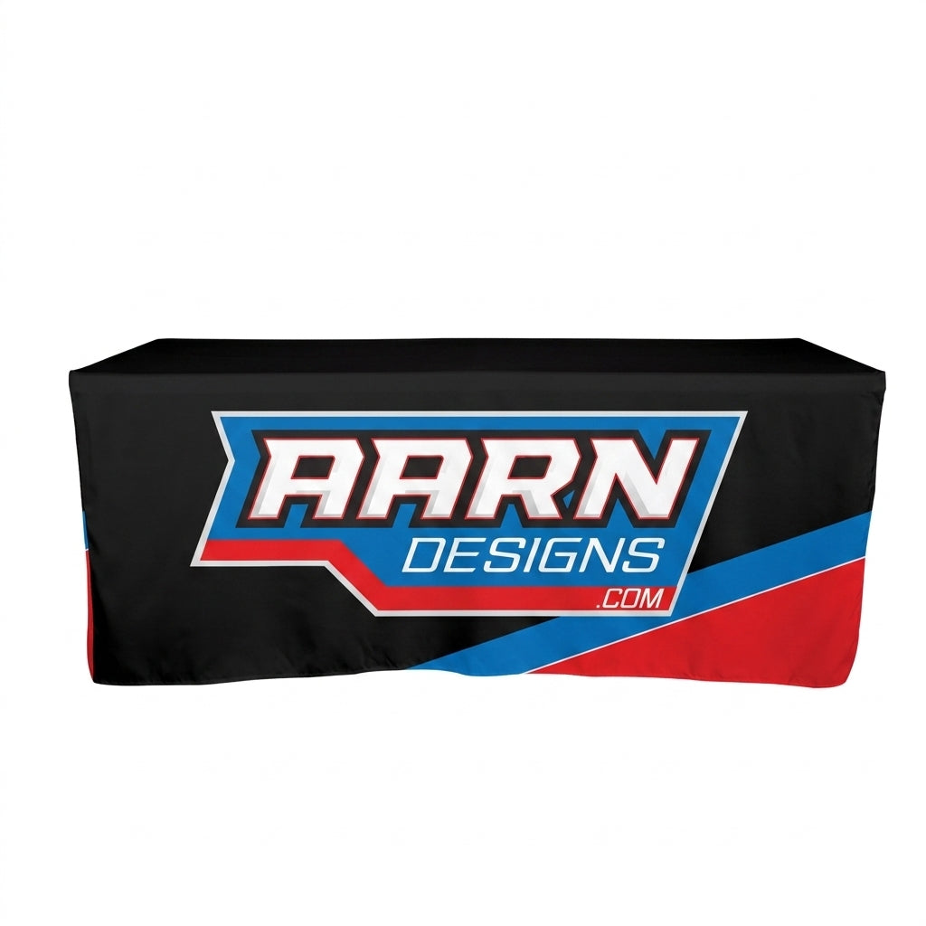 Fitted Table Covers Back with Slit