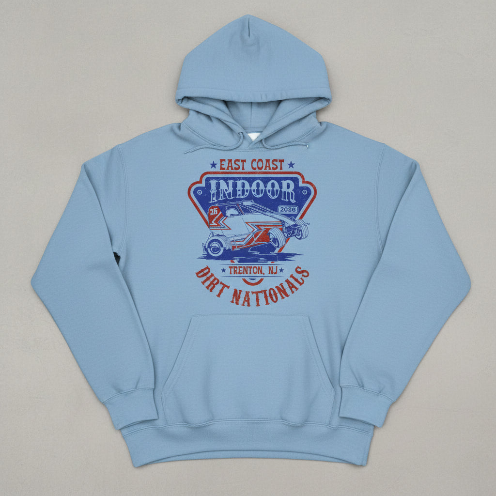 East Coast Indoor Vintage Style Hoodie