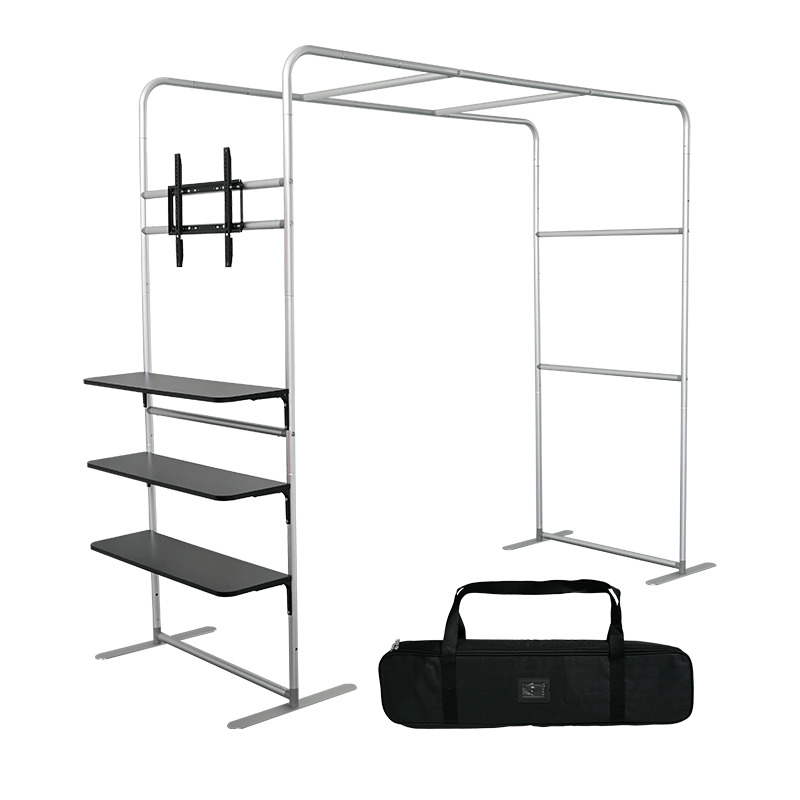 Square Arch Display Shelf &amp; TV Rack