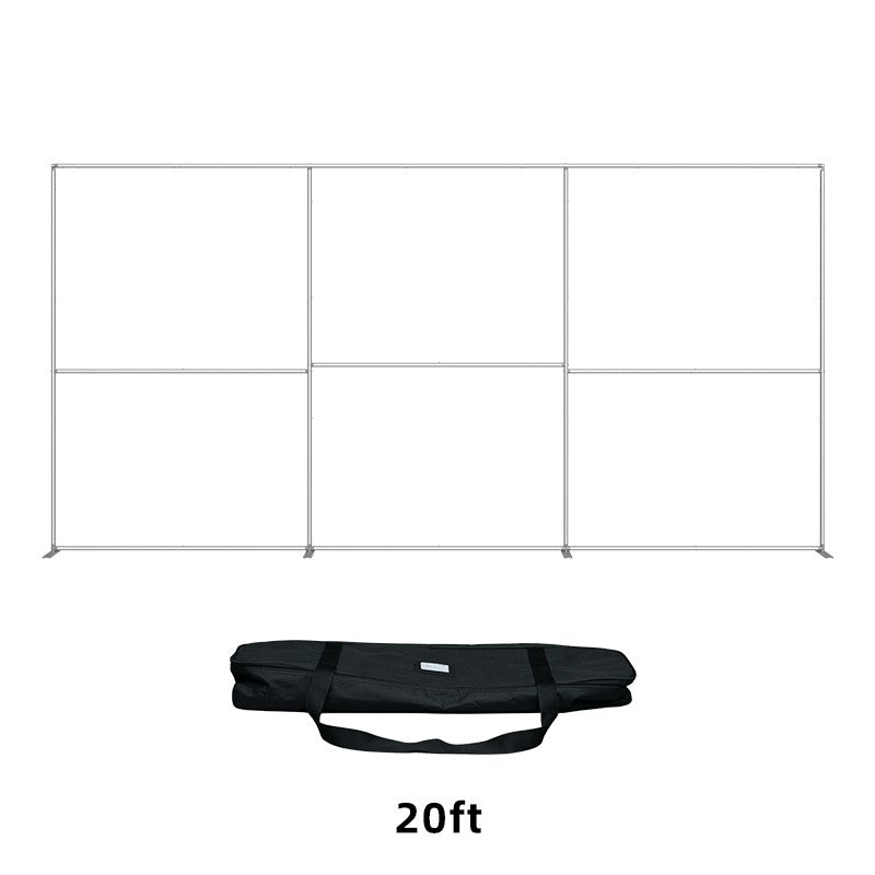 Straight Tension Fabric Display (Square Corners) – Extra Tall