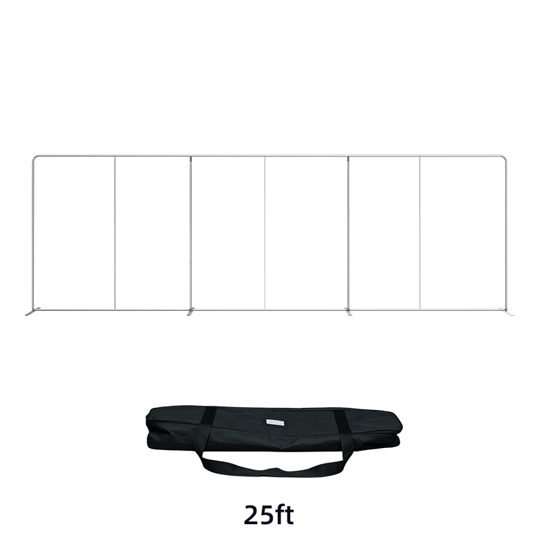Straight Tension Fabric Display (Round Corners)