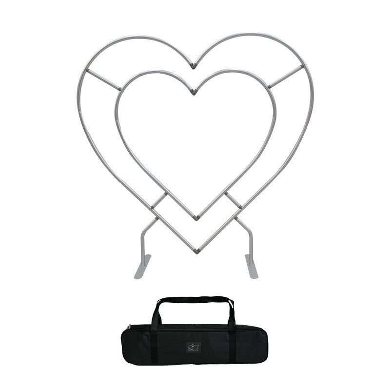 Double Layer Heart Shaped Backdrop