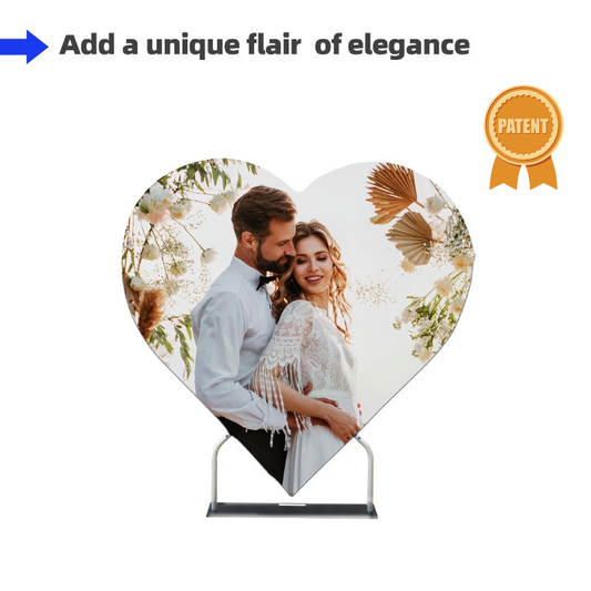 EZ Extend Heart Shaped Backdrop