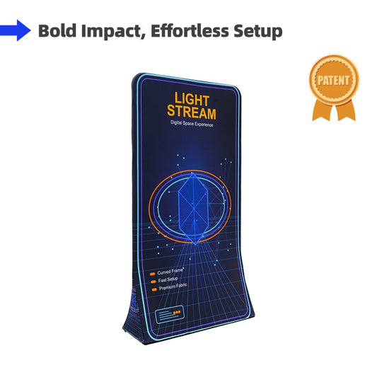 Tower Fabric Banner Stand