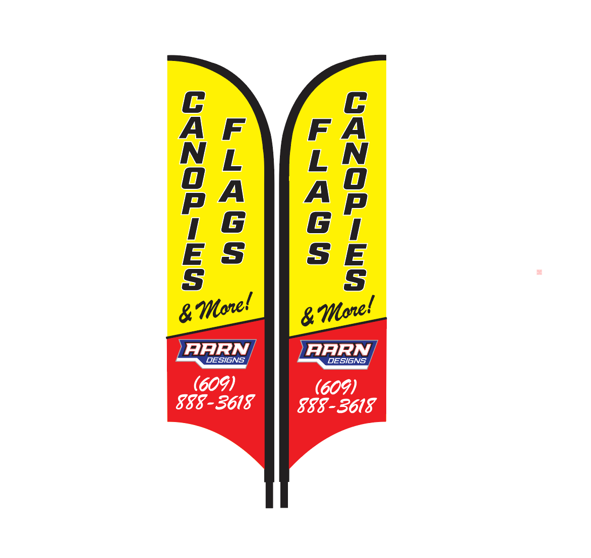 Custom 10' Feather Flags